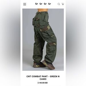 CoalNTerry Camo combat cargo pants